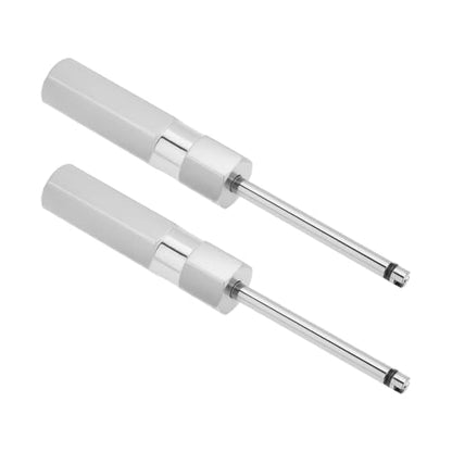 2Pcs Car Tire Valve Core Removal Tool Valve Stem Removal Adsorbable Bottom Core Puller Compatible with Schrader Valve Core(11cm Length)