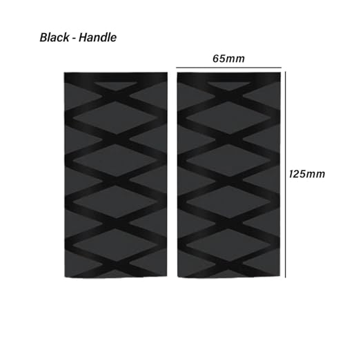 for BM&W R1250GS Adventure R1200GS LC F800GS F850GS Motorcycle Heat Shrinkable Non-Slip Handle Sleeve Handlebar Covers Handlebars Grips - color: Black Handle