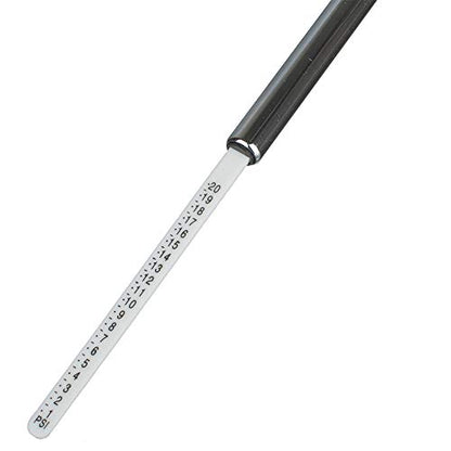 Pencil Tire Pressure Gauge, 1-20 PSI Low Pressure Gauge | For checking tire pressure on golf carts, ATVs, small vehicles and dirt bikes