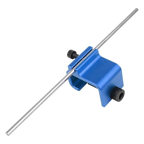 KVAEY Chain Alignment Tool for Motorcycle, 08-0048 Aluminum Sprocket Chain Adjustment Tool, Quick & Accurate Professional Chain Alignment Tool Suitable for ATV Scooter Dirt Bike (Blue) - color: Blue, 1 PCS