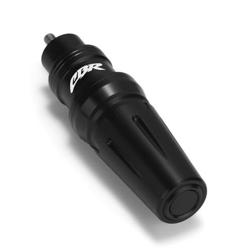 Motorcycle Exhaust Sliders Crash Protector Compatible with H.onda CBR600RR CBR1000RR CBR500R CBR300R CBR250R 2003-2023 2024 2025 2026 | Frame Slider Falling Protection Accessories (Black) - color: black
