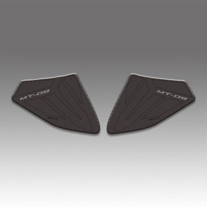 NIGHT CAT Motorcycle Fuel Tank Protector Compatible with Yamaha MT09 Fuel Tank Pad Non-SlipTank Side Traction pad Gas Tank Sticker Set(Black Tank Side Traction Pad) - color: Black-tank Side Traction Pad