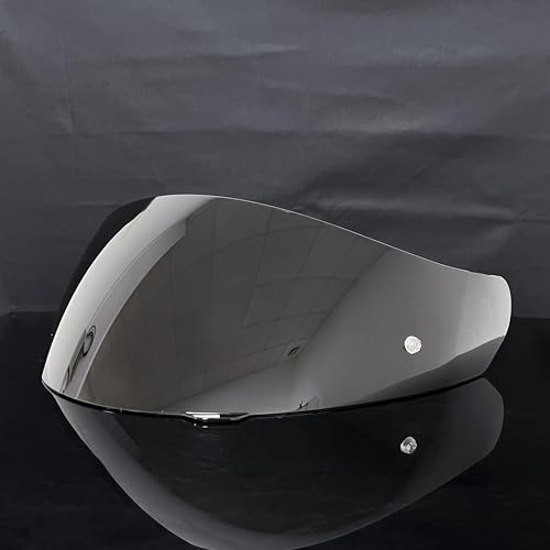 HJ-17 Helmet Visor Replacement,UV Protective Helmet Face Shield Compatible with CL-MAX II,IS-MAX BT,SY-MAX III,IS-MAX II,CL-MAX 3,C90,C91,C91N(Deep Black-Day Use Only) - color: Deep Black-day Use Only