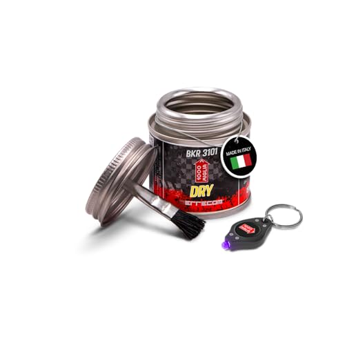 Errecom 1000 Miglia BKR 3101-2 fl oz (60 mL) Can, Dry Lube Bike Chain, for Dry and Dusty Weather Conditions, Brush Included - color: DRY - 2 fl oz (60 mL) Can