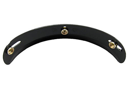 VCOROS 3 Snap 3/4 Open Face Helmet Peak Visor (Black)