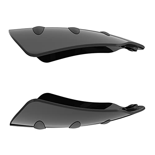 Advanblack Harley Vivid Black Handguards Hand Guards For Harley Touring & Softails - color: Vivid Black