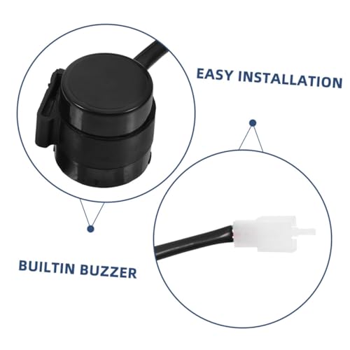 Ciieeo 2pcs Led Turn Signal Flasher Buzzer for Motorcycles Electric Flasher Relay Weatherproof Construction High Visibility