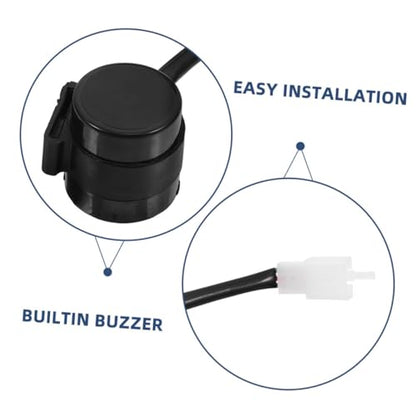 Ciieeo 2pcs Led Turn Signal Flasher Buzzer for Motorcycles Electric Flasher Relay Weatherproof Construction High Visibility