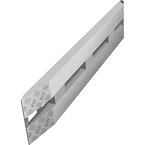 VEVOR Aluminum Ramps, 6000 lbs, Heavy-Duty Ramps with Top Hook Attaching End, Universal Loading Ramp for Motorcycle, Tractor, ATV/UTV, Trucks, Lawn Mower, 60" L x 12" W, 2Pcs - size: 6000lbs