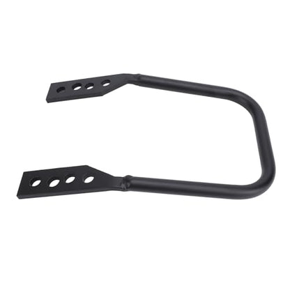 Motorcycle GPS Phone Navigation Bracket, 12mm Iron Tubing Construction Motorcycle GPS Navigation Mount Bracket, Front Bar Phone Holder with Adjustable Height Holes for