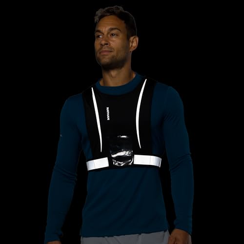 Nathans NS60300-00001-OSFM Hypernight Reflective Stash Vest Black