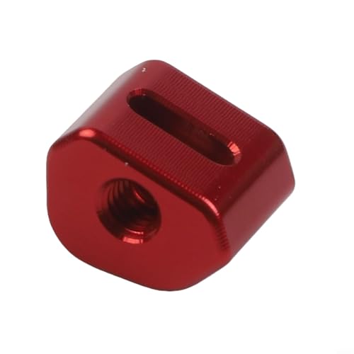 CNC Switch Button Turn Signal Key Cap, Aluminum Alloy Replacement Part, Fit for Honda Motorcycle(red) - color: red