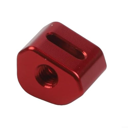 CNC Switch Button Turn Signal Key Cap, Aluminum Alloy Replacement Part, Fit for Honda Motorcycle(red) - color: red