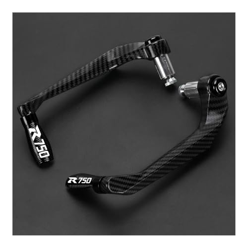 Clutch Lever Guards for GSXR750 GSXR 750 2006-2010 2009 2008 2007 Accessories Handlebar Grips Guard Brake Clutch Lever Protector Motorcycle - color: Black-R750