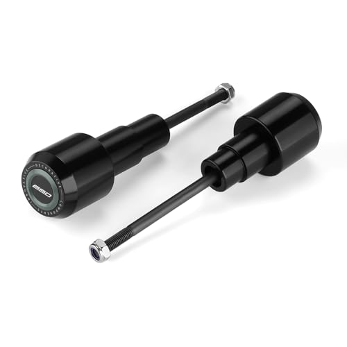 Motorcycle Frame Sliders Crash Bar Protector Compatible with K.awasaki Ninja 650 2017-2024 2025 2026 | No Cut Kits Engine Fairing Guard Falling Protection Ninja650 EX650 Accessories (Gray) - color: gray