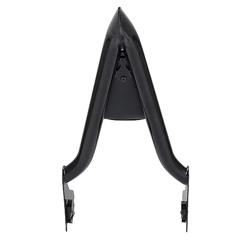 Motorcycle Sissy Bar, Detachable Rear Passenger Backrest Fit for Harley CVO Road Glide Street Touring Road King 2009-2022 (22 inch Black) - size: 22 inch
