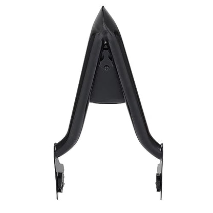 Motorcycle Sissy Bar, Detachable Rear Passenger Backrest Fit for Harley CVO Road Glide Street Touring Road King 2009-2022 (22 inch Black) - size: 22 inch