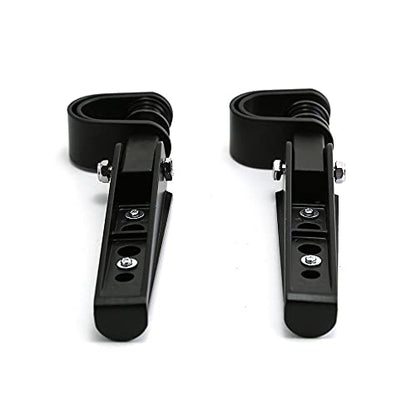 1”-1.25"(25mm-32mm) Universal Motorcycle Foldable Highway Antivibrate Engine Guard Crash Bars Foot Pegs for Harley Electra Glide Road King Street Glide (black) - color: black