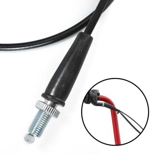 HOLATO 36'' Throttle Cable for SSR70 SSR110 SSR125 50cc 70cc 110cc 125cc Tao Tao DB14 DB24 DB27 Baja Dirt Runner DR70 DR90 DR125 Apollo RFZ XR50 XR70 Coolster Roketa Chinese Pit Dirt Bike Motor Black - color: Black
