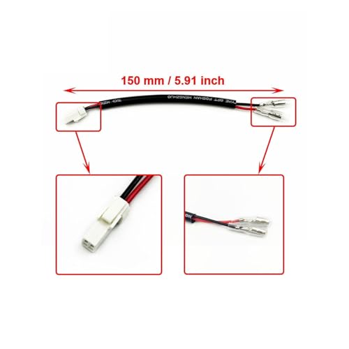 Turn Signal Cable Wire Connector Compatible With KTM 790 Duke Adventure 125 390 ADV 1290 Indicator Adapter Plug Super Wiring Harness(4pcs) - color: 4pcs