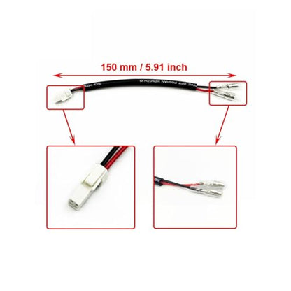 Turn Signal Cable Wire Connector Compatible With KTM 790 Duke Adventure 125 390 ADV 1290 Indicator Adapter Plug Super Wiring Harness(2PCS) - color: 2PCS