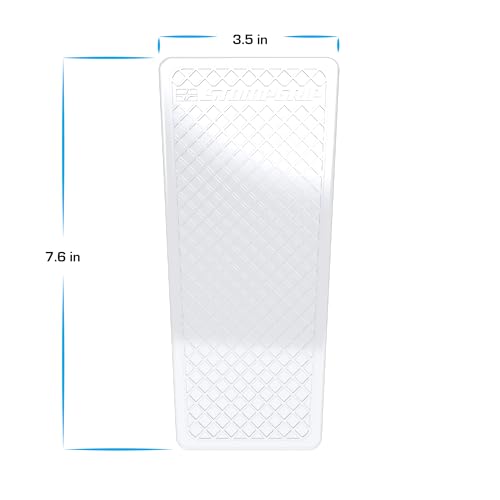 STOMPGRIP | Motorcycle Center Tank Pad Protector | Universal Fit | Pint | Waffle Clear - color: Clear