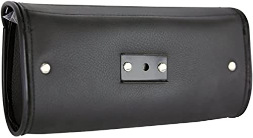 Unisex Waterproof Universal Chrome Studded Windshield Duarable And Comfortable Motorcycle Bag One Size (Black)