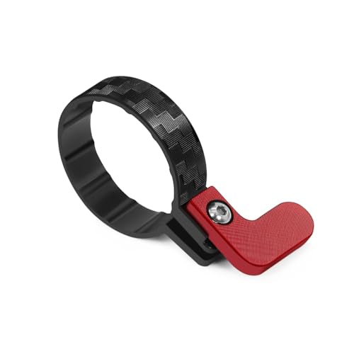Motorcycle Cruise Throttle Assist, 5/4" 32mm Universal Motorbikes Handlebar Throttle Mounted Assist Oil Control for Street Bike Sport Off Road Scooter Naked ATV Electric Bike Cruiser (Red) - color: Red