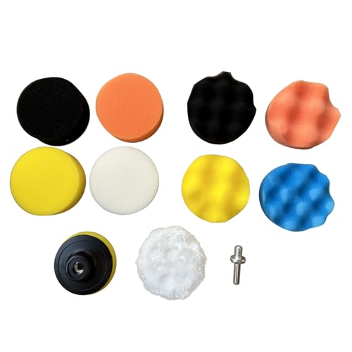 Polishing Pad, Polishing Pad Kit, 11 Pcs 3 Inch Polishing Pad Kit, 3 Inch Buffing Pads