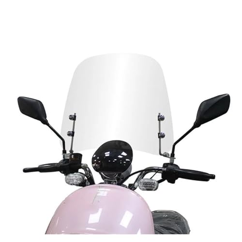Motorcycle Windshield Windscreen Universal Motorcycle Fairing Windscreen Windshield Shield Covers Wind Deflector Accessories Extension Spoiler