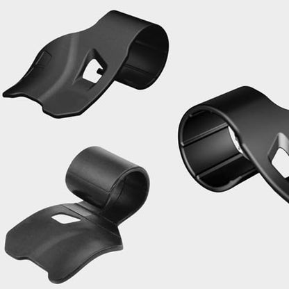 ABS Motorcycle Biker Black Cruise Assist Grips Handlebar Oil Control Rocker Rest Accelerator Assistant,4PCS