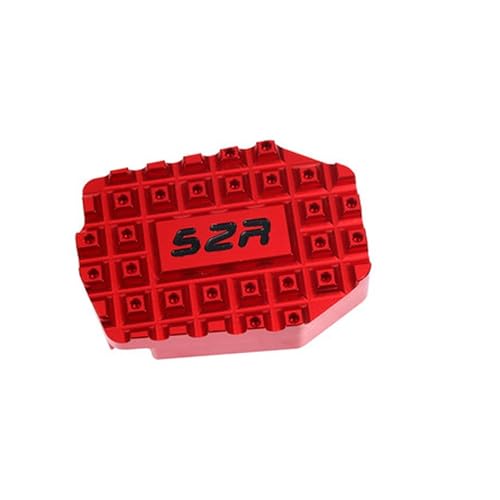 for Suzuki DL650 V-Strom DL 650 VSTROM Motorcycle Rear Foot Brake Lever Pedal Enlarge Extension Peg Pad Pegs Pedals Foots - color: Red