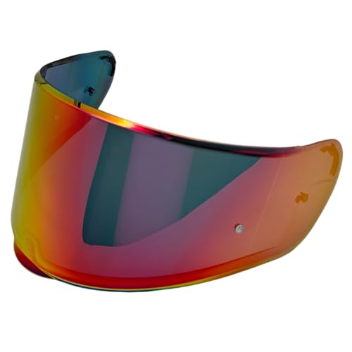 Sedici Strada 3 Helmet Visor, Helmet Face Shield Compatible with LS2 Sedici Strada 2 Strada 3 FF801 FF397 FT2 VECTOR (Revo Rose Red) - color: Revo Rose Red