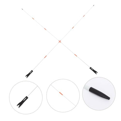 2sets Bike Flag Pole Safety Bicycle Flagpole Accessory Flagpoles for Bike Flag Display Bracket Motorcycle Mounts Rear Seat Bracket