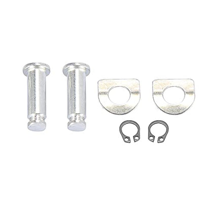 uxcell Motorcycle Footpegs 1" - 1 1/4" Highway Crash Bar Foot Peg Clamps Engine Guard Mounts Adapter for Harley Davidson