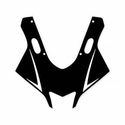 Motorcycle Front Fairing Reflective Sticker Decals,White | Compatible with Yamaha YZF R25 R3 2019-2022 - color: White