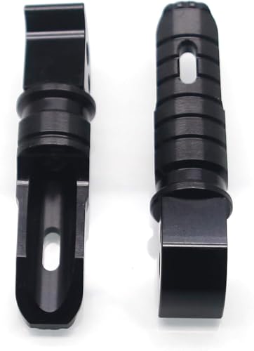 MZS Motorcycle Foot Pegs, Passenger Rear Footpegs Footrest Pedal Adjustable CNC Black Compatible with FJ09 FZ1 FZ6 FZ8 FZ07 FZ09 FZ10 MT03 MT07 MT09 MT10 NIKEN TMAX XMAX XSR700 XSR900 R3 - size: FZ07/FZ09/FZ10/MT03/MT07/MT09/MT10/XSR700/XSR900