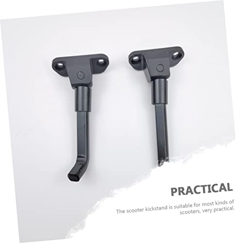 VICASKY 1 Set Detachable Scooter Parking Foot Adult Pro Scooter Kickstand Accessories Scooters Kick Scooter Parking Supply Professional Scooter Parking Foot Kick Stand Aluminum Alloy Black