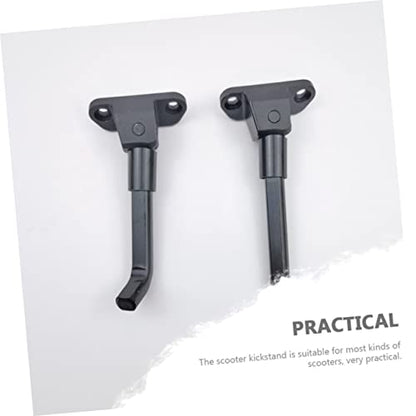 VICASKY 1 Set Detachable Scooter Parking Foot Adult Pro Scooter Kickstand Accessories Scooters Kick Scooter Parking Supply Professional Scooter Parking Foot Kick Stand Aluminum Alloy Black