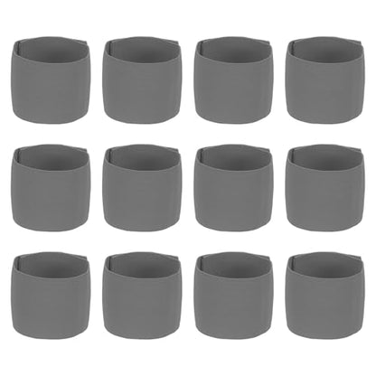 Soccer Captain Armband Elastic Wrist Arm Bands Adjustable Player Team Leader Anti-Slip Badge Sports Accessories - color: Dark Gray