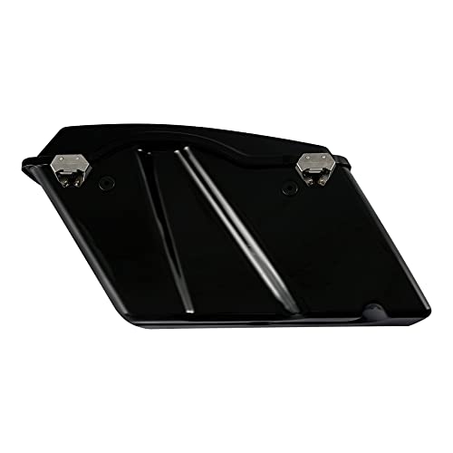 XMT-MOTO Hard Saddlebags Saddle bags for Harley 1994-2013 Touring models road glide, road king, ultra, street glide, electra glide and 1984-2017 Softail models,Matte Black - color: Matte Black, size: Standard