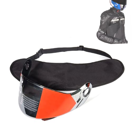 Motorcycle Helmet Visor Bag for Klim Radius Pro Lens Protective Helmet Lens Storage Pouch Soft Lined Scratch Resistant Carry Case Accessories