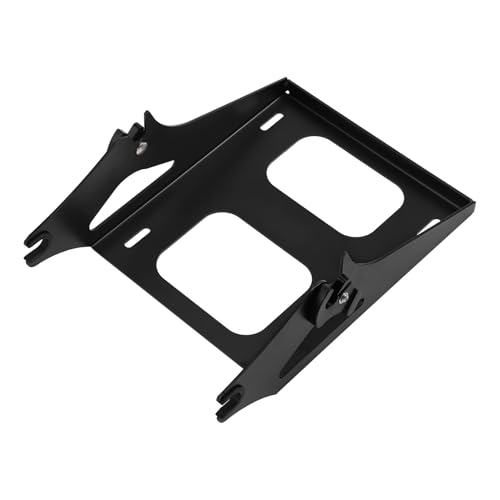 XFMT Motorcycle Detachable Two Up Luggage Rack Trunk Mounting Bracket For 2014-2026 Harley Touring Road King Street Glide Road Glide Electra Glide - color: Black 2-UP Luggage Rack