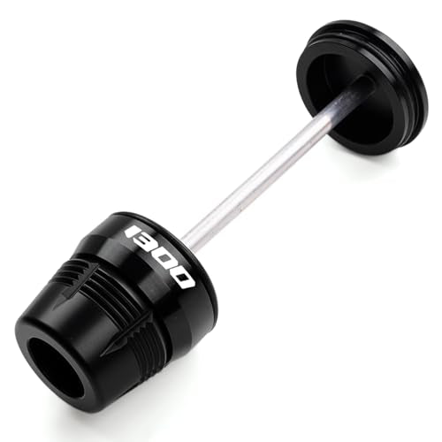 Compatible with 2025 R1300GS R1300RT R1300RS 2026 R 1300 GS ADVENTURE Accessories Motorcycle Rear Wheel Final Drive Crash Protector Slider Fork Axle Slider (Black) - color: Black