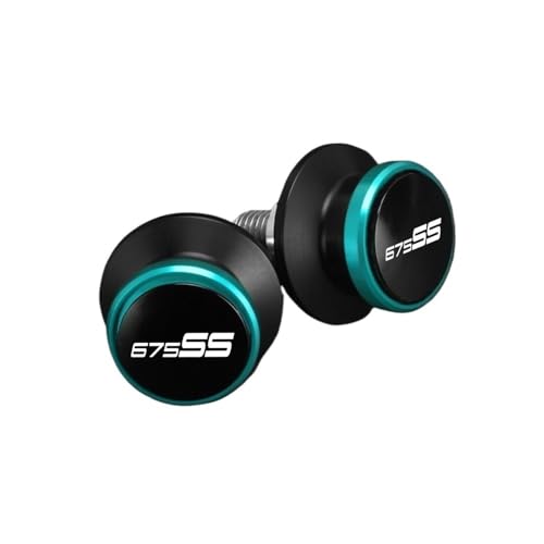 Moto Frame Sliders For CFMOTO 675SS 2024 2025 2026 Swingarm Spools 10MM Motorcycles Accessories Rear Stand Screws Sliders - color: A go-ld M10