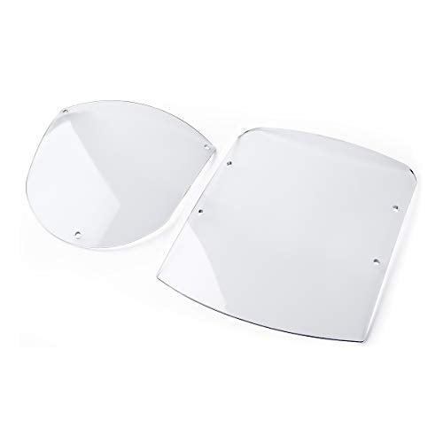 Green-L Clear Quarter Fairing Windshield Kit Fit for Harley Dyna 1995-2005 Sportster XL883 XL1200 - color: Clear Windshield, size: Windshield
