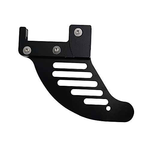NICECNC Black Rear Brake Disc Shield Protector Compatible with Husqvarna 125-501 TC/FC/TE/FE Models 2014-2017 FC250/350/450 2019-2021 See Fitment - color: Black