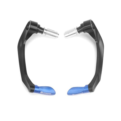 Motorycle Brake Clutch Lever Handguards Protector for CFMOTO 450SS 450NK 250SR 7/8'' Handlebar CNC Aluminum Hand Guards (Blue) - color: Blue