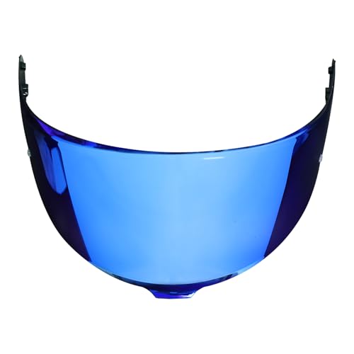 Shoei RF1400 X15 Helmet Visor Replacement Shield, Anti-Fog Sun Shield Accessory Compatible with RF-1400, X15, CWR-2, Z8, X-SPR PRO(Iridium Blue) - color: Iridium Blue