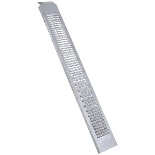 Loading Ramps, 960lbs Capacity Loading Ramps for Pickup Trucks, Steel Motorcycle Ramp, Dirt Bike Ramp for Truck, Lawn Mower, Snowblower, ATV, Quad, Pack of 2,with 4pcs Pedal (77" L) - size: 77" L